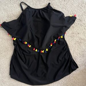 Cacique Swimsuit Top Size 28 NWT